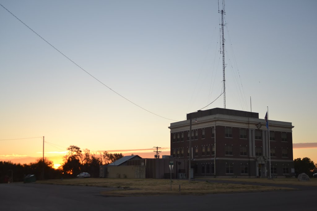 Harper County Courthouse Buffalo Oklahoma by JBTHEMILKER