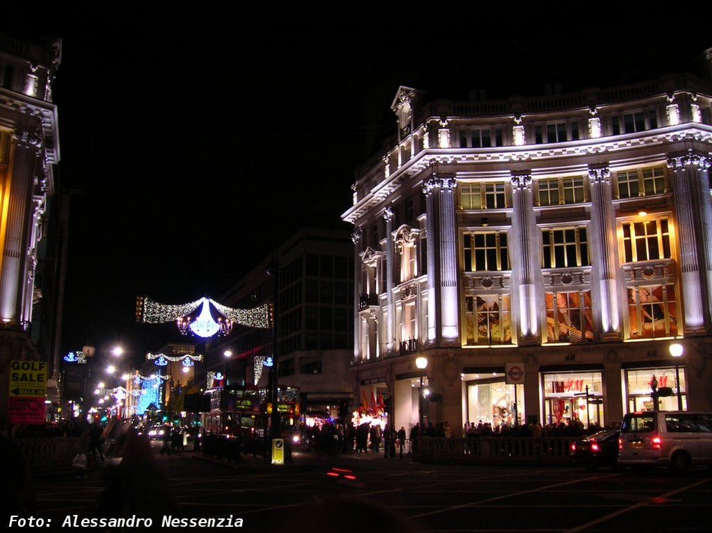 London By Night by Alessandro Nessenzia