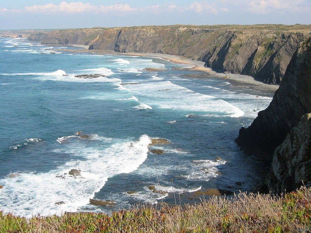 Aljezur - Ponta da Atalaia (view to the north) by Elvino Oliveira