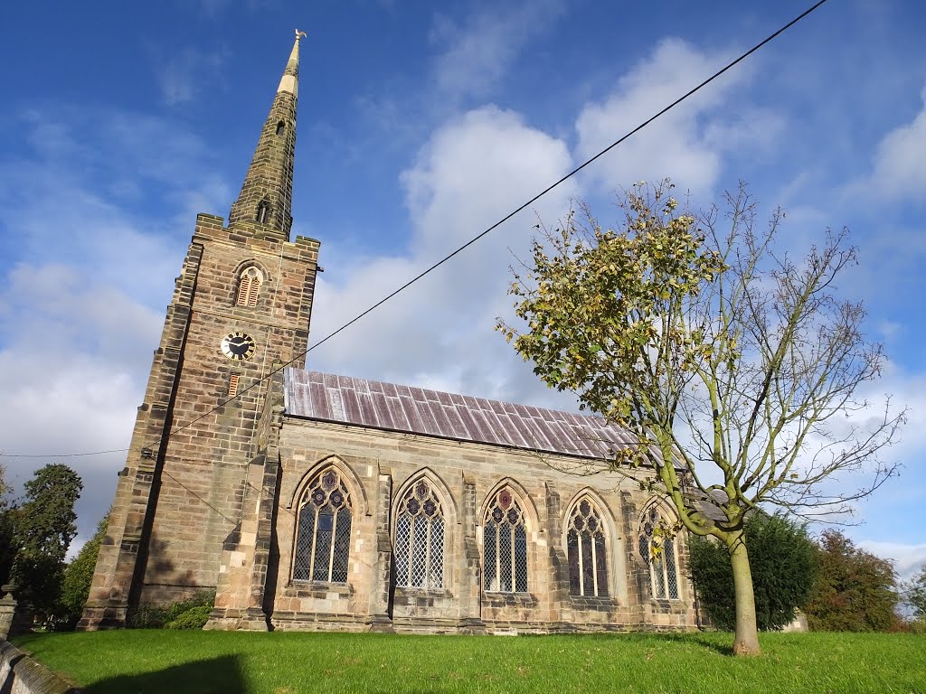 The Church of Saint Michael and All Angles, Appleby Magna, Leicestershire. UK. by bobhampshire