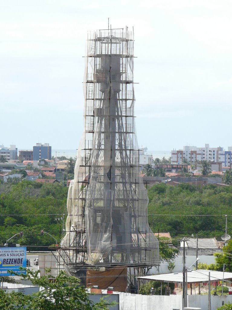 Farol de Aracaju durante reforma by ricardo.teti