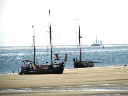 Terschelling groene strand by Henk Veentjer