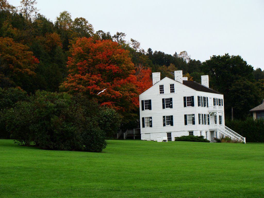 Fall on Mackinaw Island by jneyer