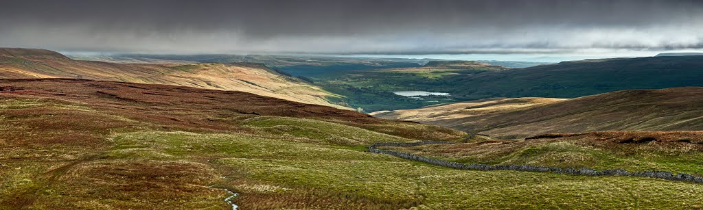 Semer Water from above Green Side by Yorkshire Sam