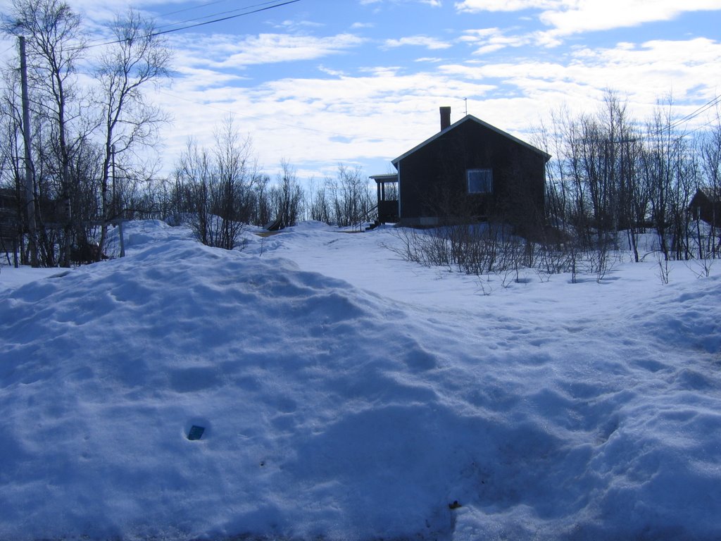 Rensjön house in spring by Gerrit Holl