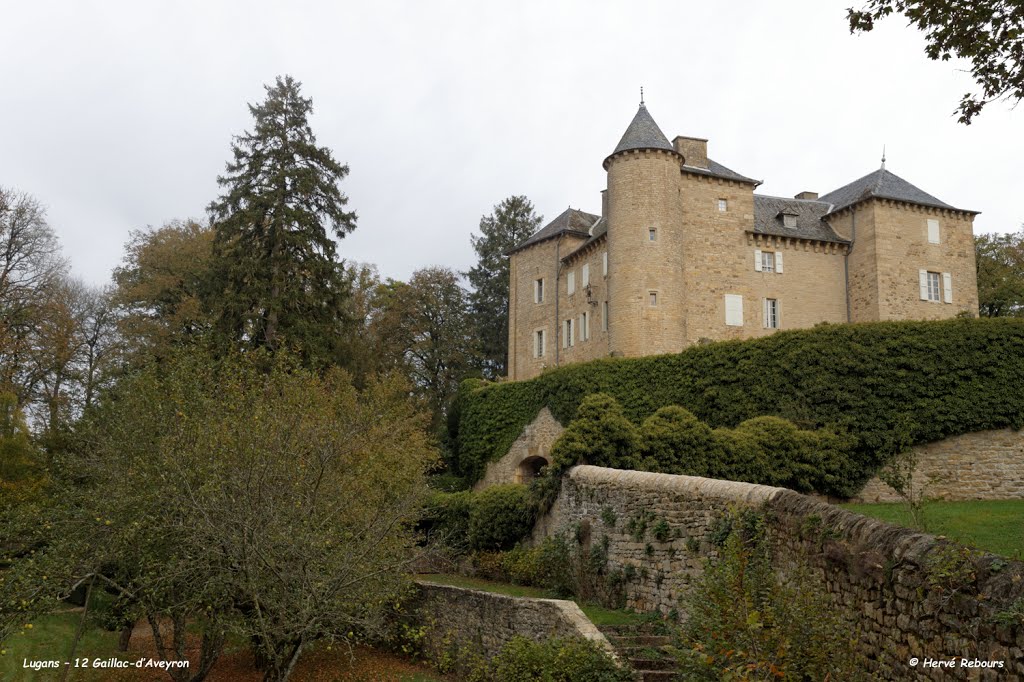 12 Gaillac-d'Aveyron - Château de Lugans by H. Rebours