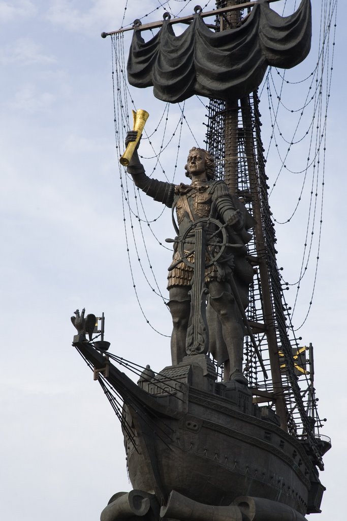 Памятник Петру I (Зураб Церетели). — Monument to Peter I (Zurab Tsereteli). by Roman Sobolenko