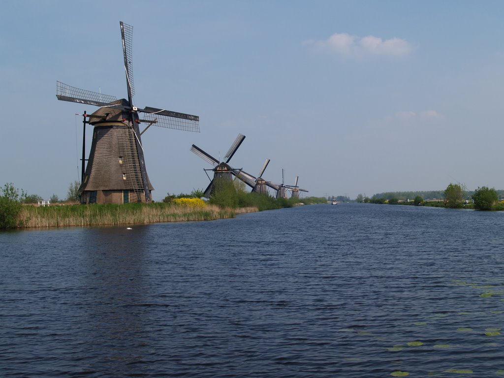 Molens van Kinderdijk by Wim Constant