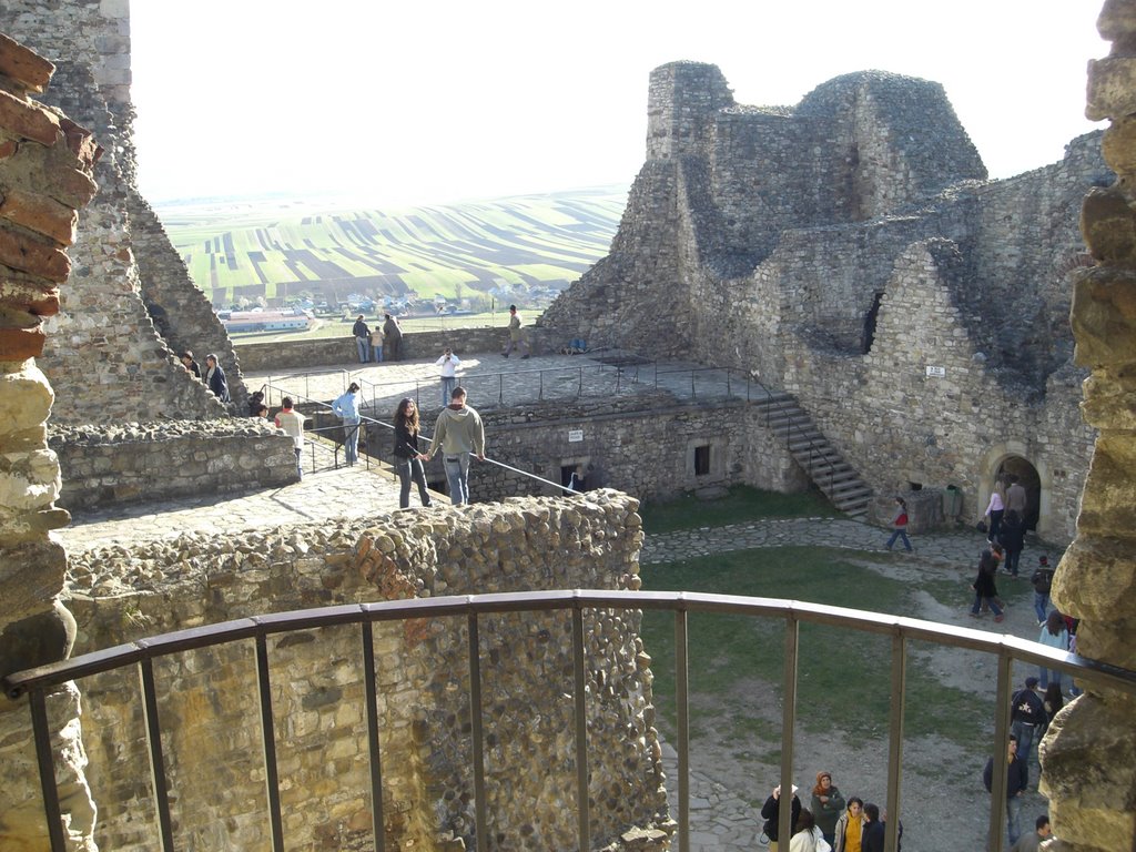 Cetatea Neamţ, interior by Victor Popovici