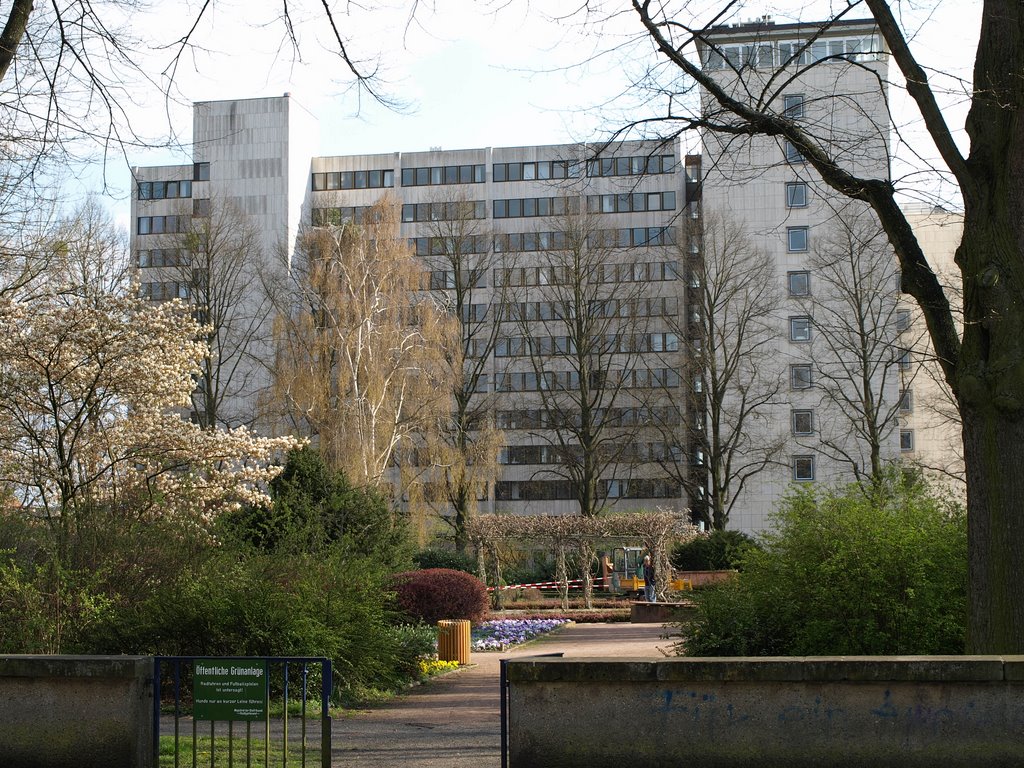 Stadthallengarten & Wintershallgebäude by warhamster