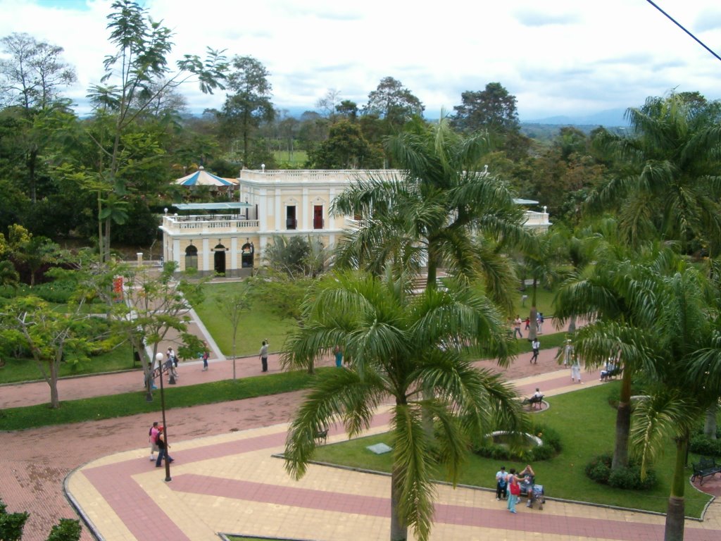 Estacion del tren parque del cafe by German Montoya C