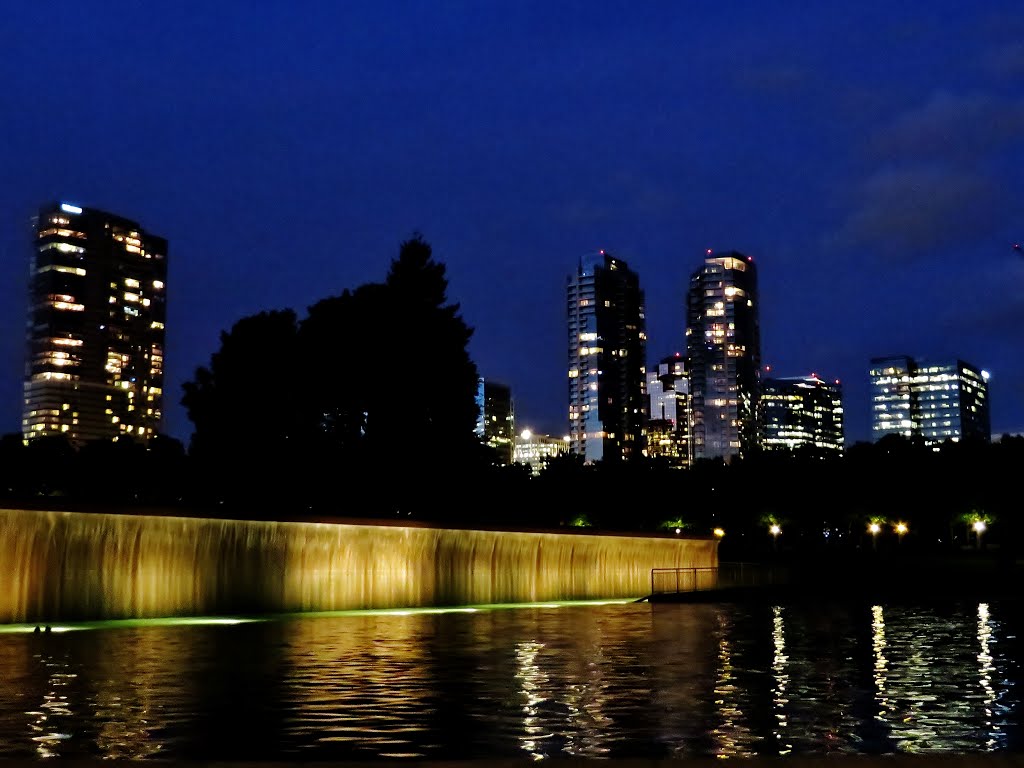 Bellevue Center from Downtown Park by IE AKINCI