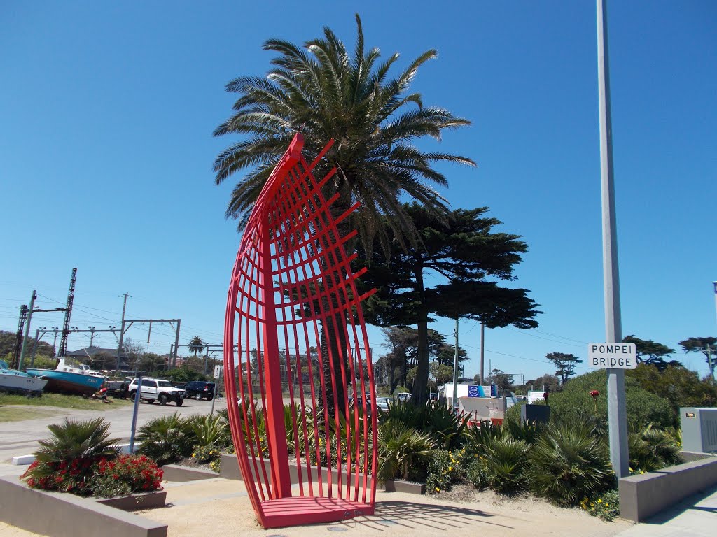 Boat Sculpture by Julie Squires by VICPhotoSurvey