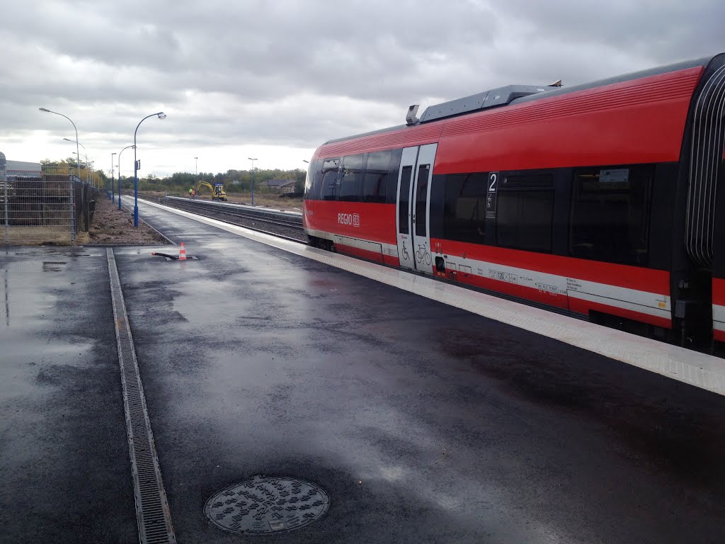 Wissembourg, new platform (11/2013) by NRKoenig