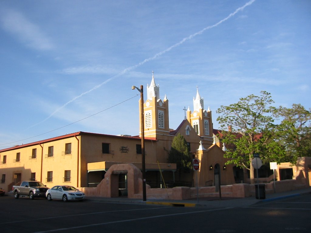 San Felipe de Neri Church by Jerry Learn