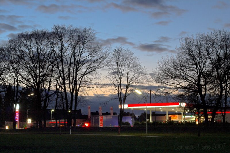 Die Tankstelle in Scheeßel by Corinna2212