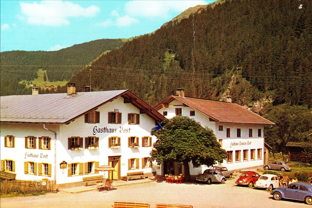 Bach im Lechtal / Austria: Gasthaus Post 1977 by © "Earth Views"