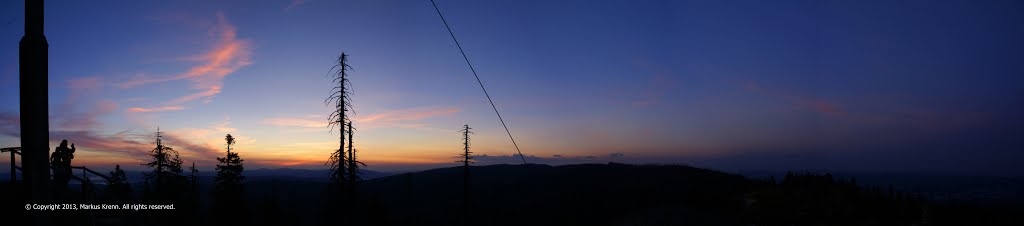 Sonnenaufgang im Böhmerwald by MarkusKr