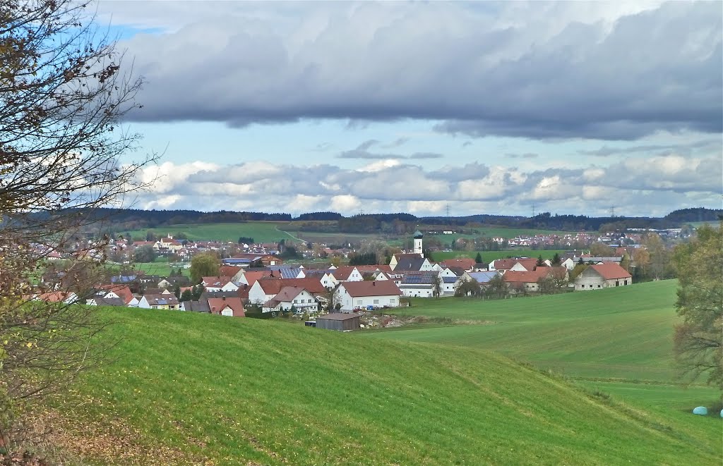 Blick auf Aulzhausen, Nov. 2013 by Observer39