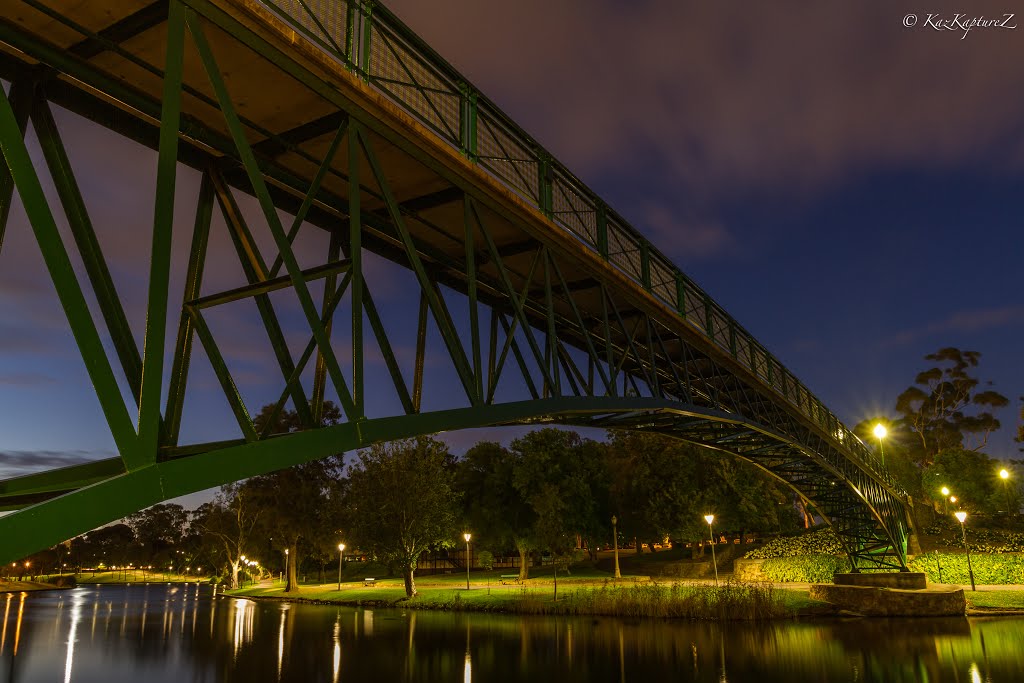 .. River Torrens Footbridge .. Adelaide .. SA by KazKapturez