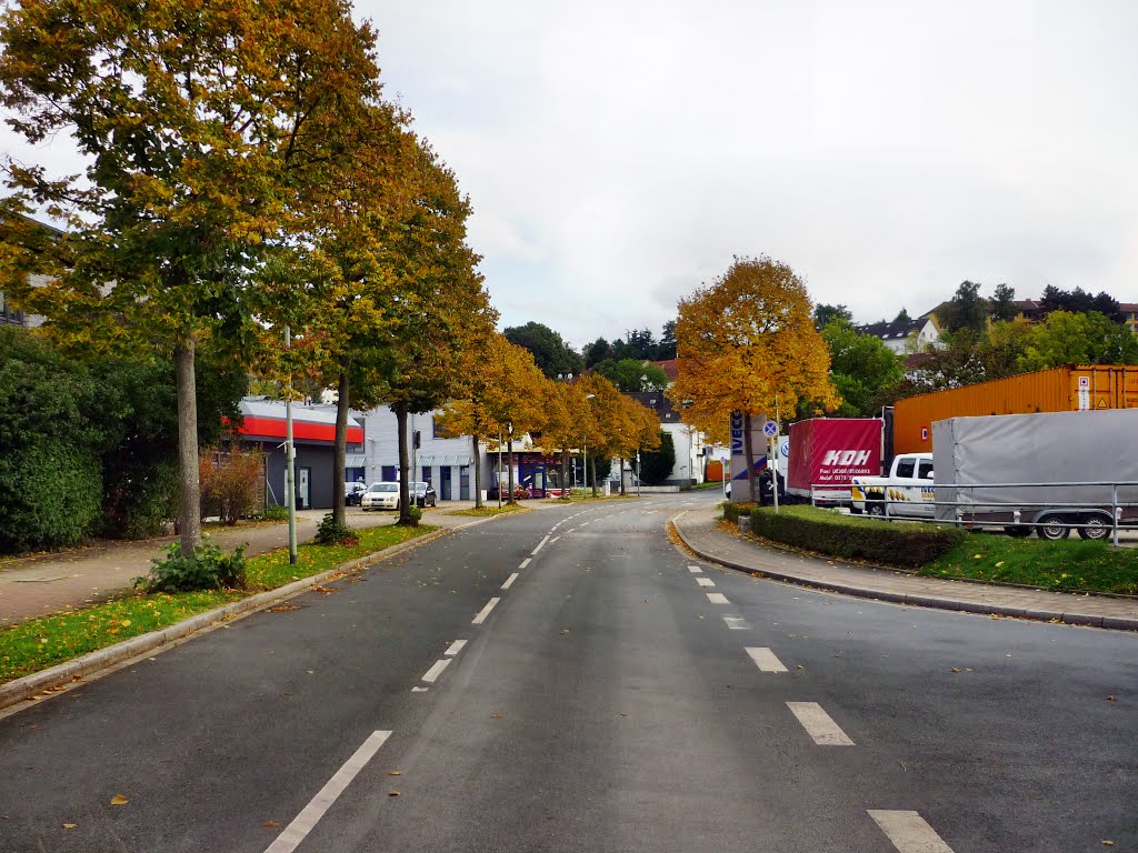 Die "Zeche-Holland-Straße" in Witten-Herbede erinnert an die 1972 stillgelegte Zeche Herbede, die im Volksmund nach den ersten verliehenen Grubeneldern "Holland" genannt wurde und an dieser Stelle lag. by Iceman93 / NO VIEWS!!!