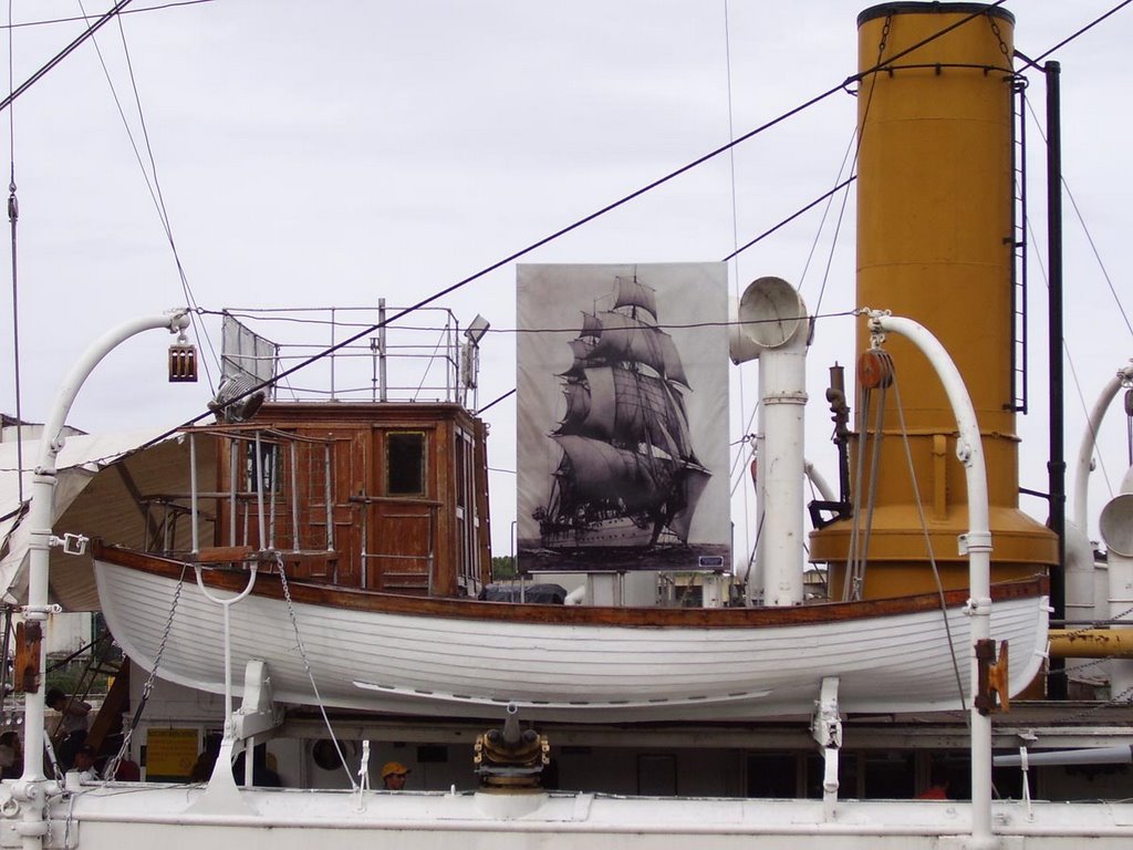 Puerto Madero. Fragata Sarmiento by Pablo Milosevitsch