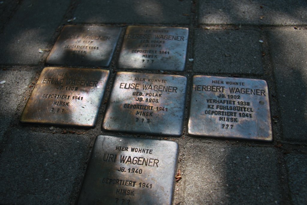 Stolpersteine by Sorodorin