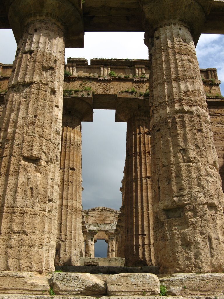 Paestum-Temple d'Héra 2 (dit de Neptune) by Laurent Guyard