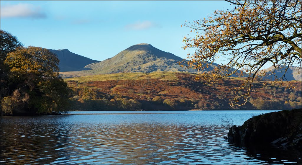 Coniston Old Man and Lake by Duncan Darbishire