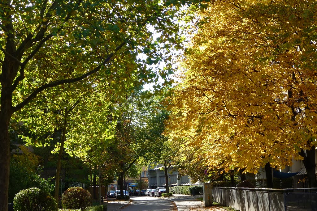 Munich, taking a walk near the central railway station by Jürgen Weighardt