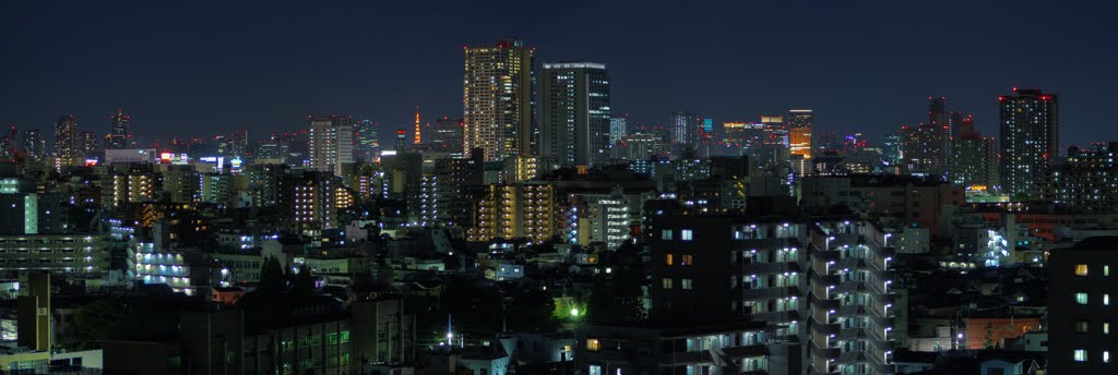 Tokyo Tower & Kinshicho from Hirai (2951) by www.tokyoform.com