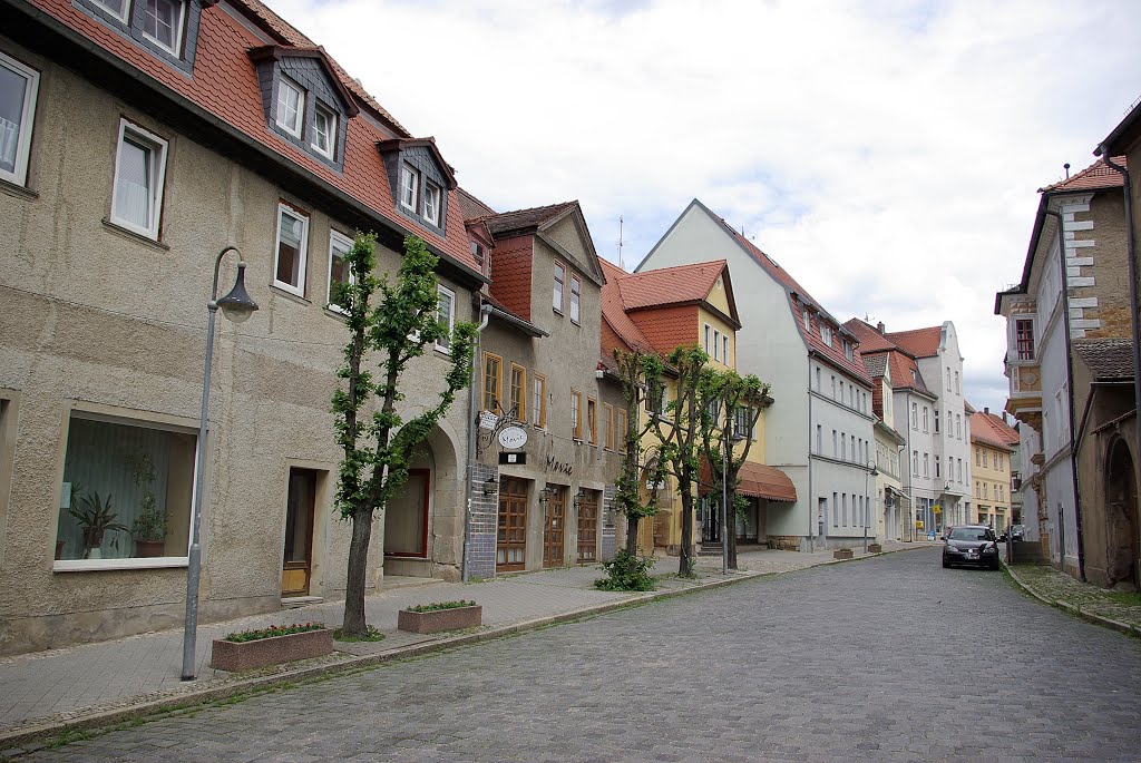 Stadtansicht in der Straße "Marktplatz" - Buttstädt, n.O. (i) by Herzi♥81