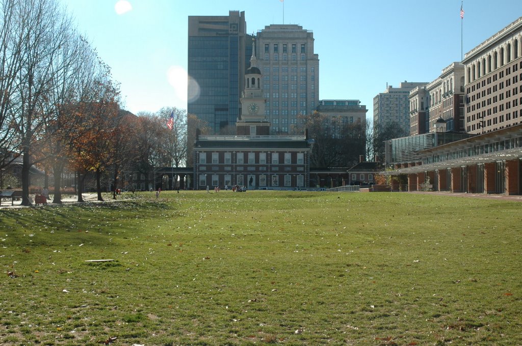 Independence hall by JunFeng Zhou