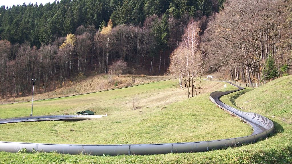 Tor Saneczkowy górny by fot.Wierciński Józef