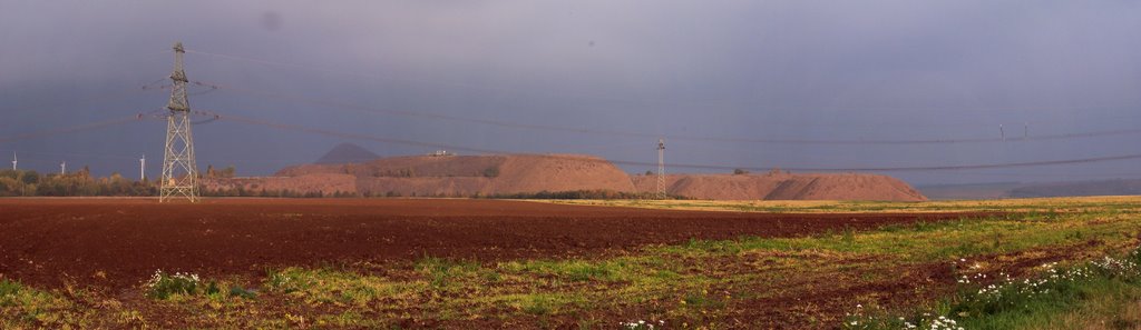 Panorama Zirkelschacht kurz vor einem Unwetter by Leon_77