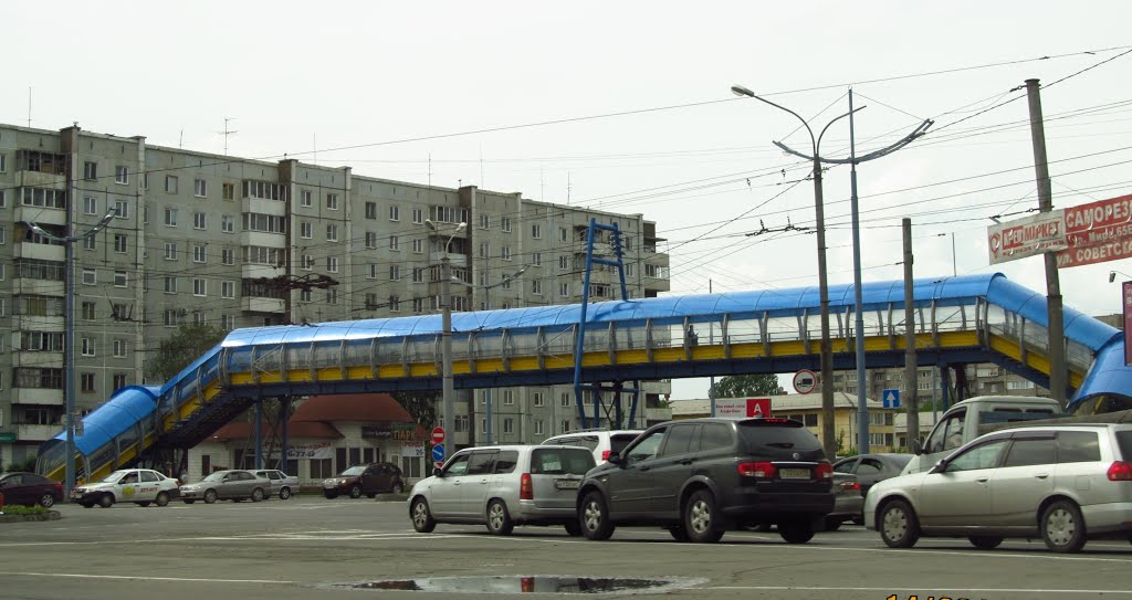 Road junction in Abakan by Anuar T