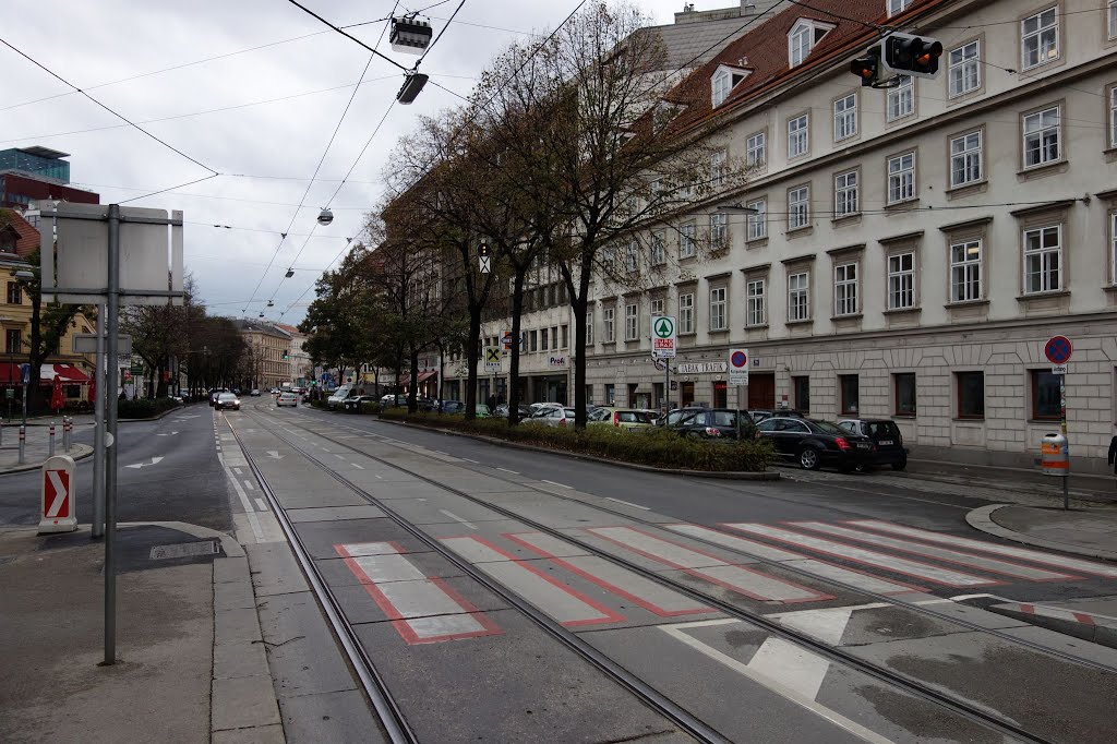 Wien, Wiedner Hauptstraße by Manuela Gößnitzer