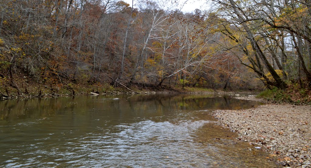 Upstream of Rothrock Mill on Blue River by bnj47130