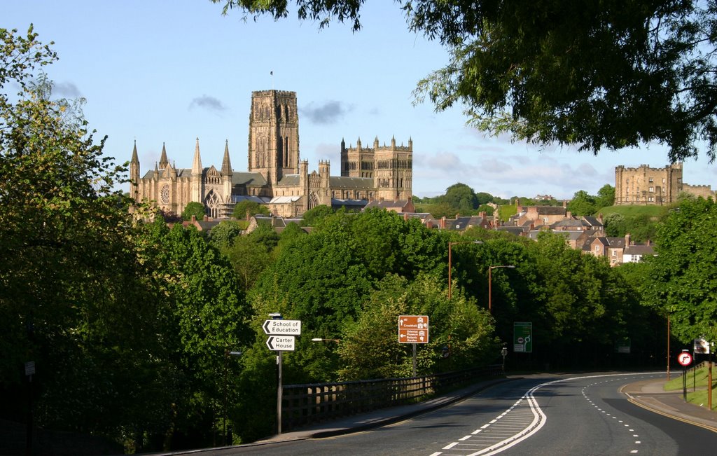 Durham Cathedral from Leazes Road by DavidASimpson