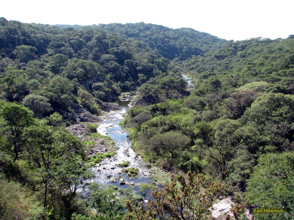 Retorno del agua al río Guayamba después del embalse by Luis Maderuelo