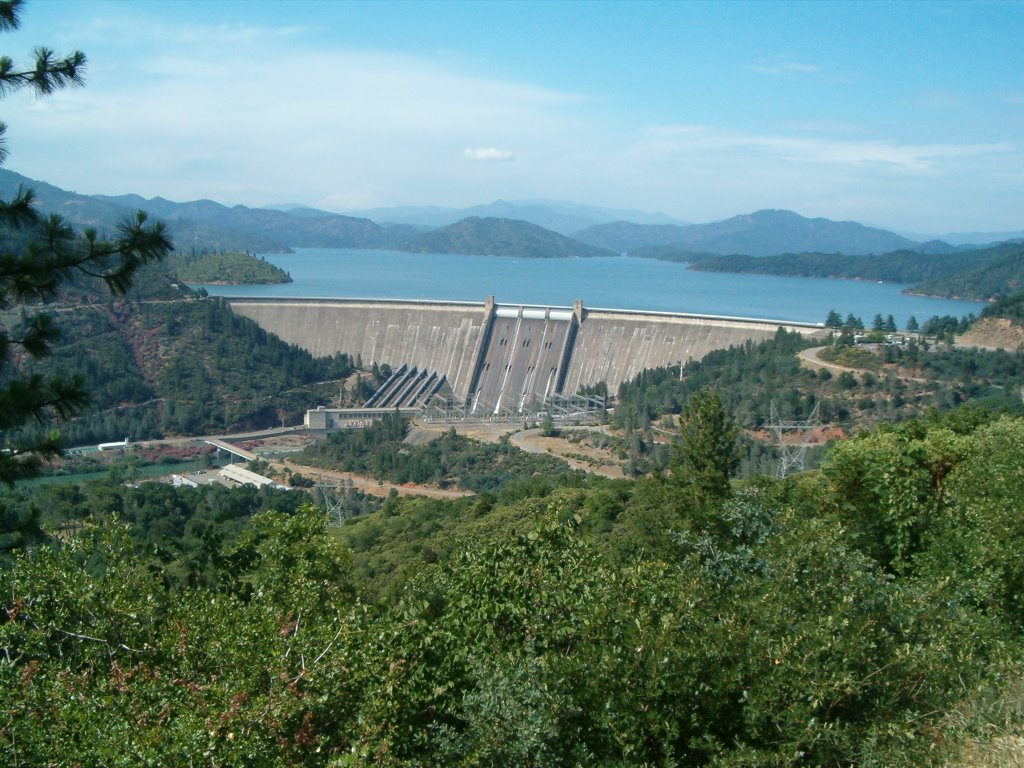 Shasta Dam & Lake by Mellowdays