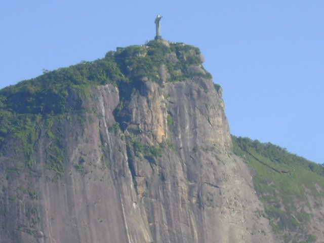 Cristo visto da Lagoa - Rio by nilto de sousa jorge