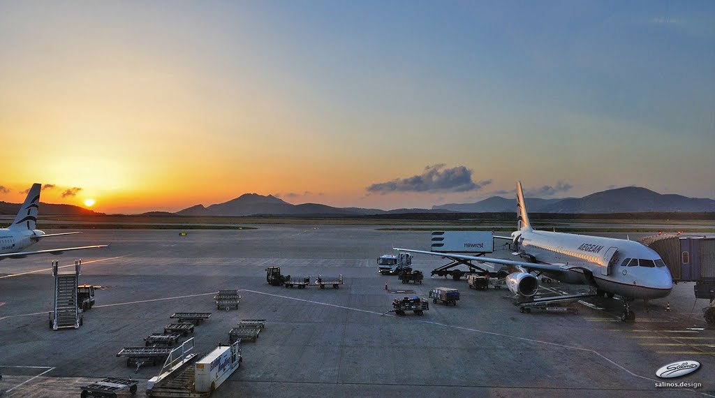 Sunrise - Athens International Airport "Eleftherios Venizelos" - (C) by Salinos_de GR by SalinosⒸ