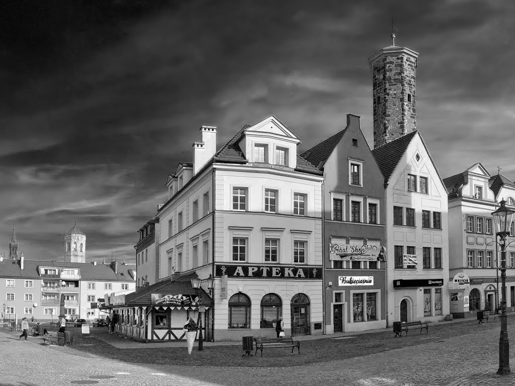 City center in Lubań Śląski by robertgrzelczak