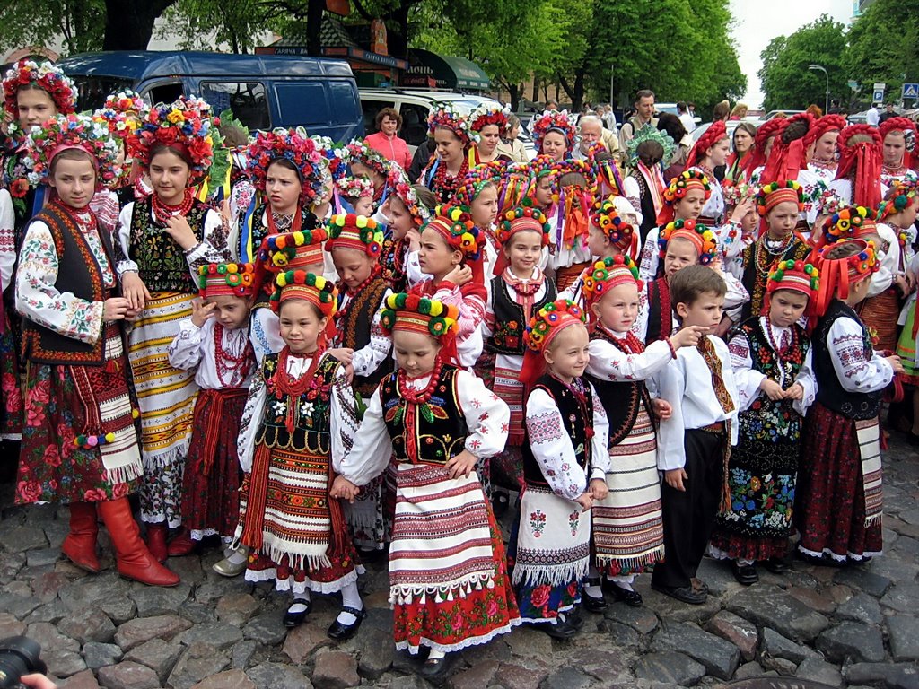 Etno festival of national clothes - vyshyvanka by Evgenia Lepikhova