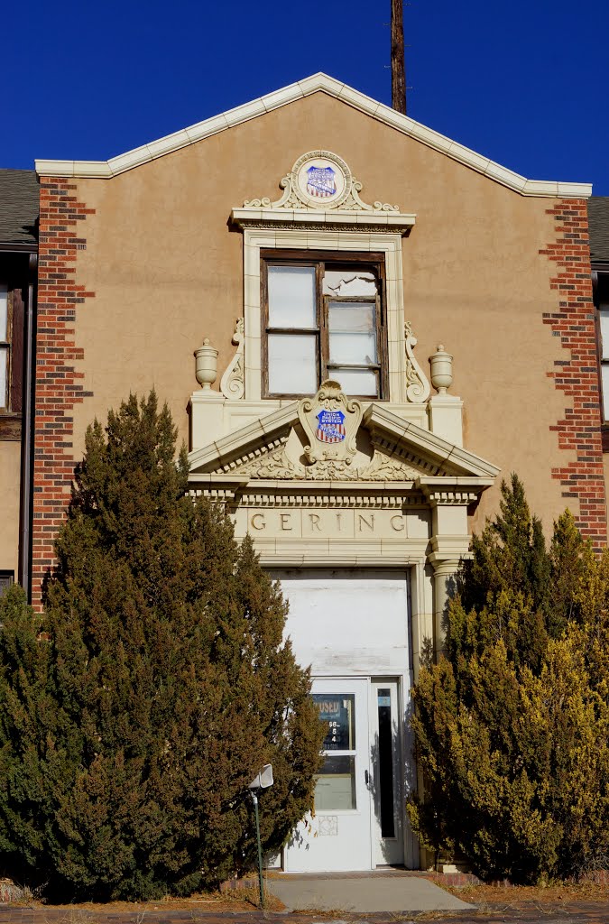 Gering, NE: depot entrance by pylodet