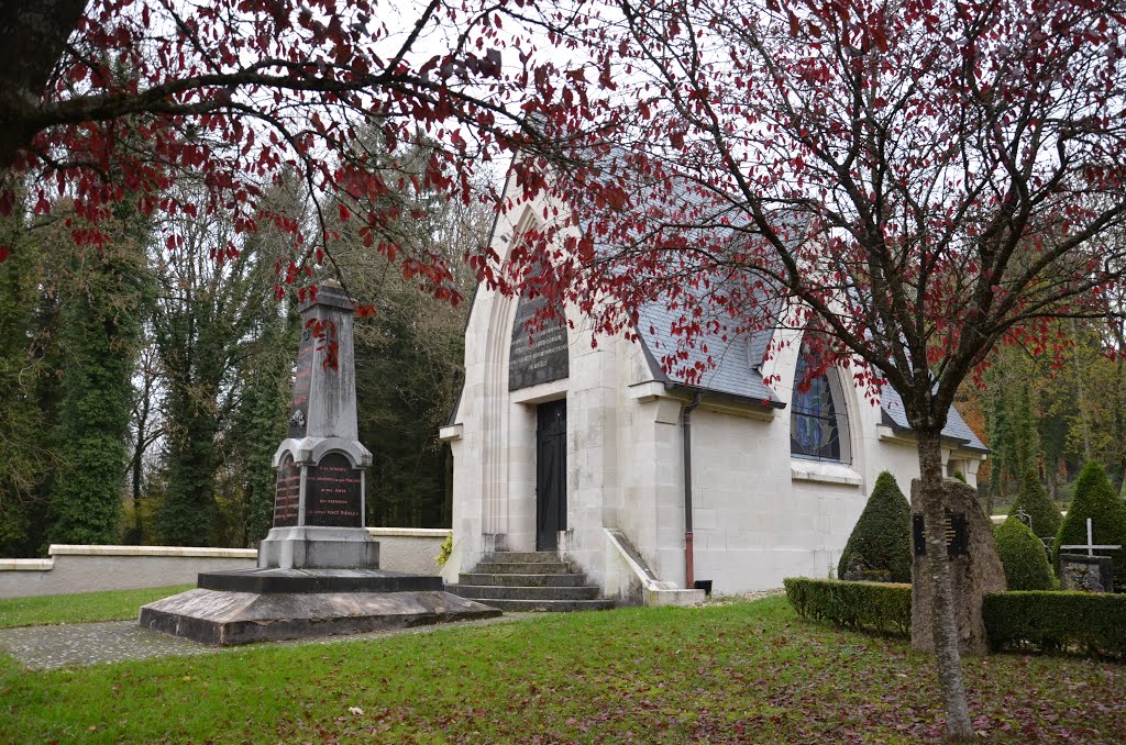 Chapelle-abri Saint-Nicolas et Monument aux Morts, Haumont-près-Samogneux (Village Détruit) 14/18, France by Oslo10