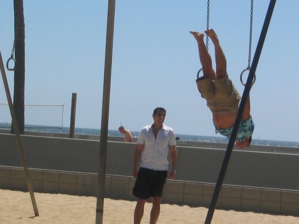 The rings...Venice Beach..yeah still got it! by Michael Hanna