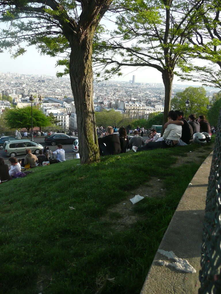 Vista - Sacré Coeur - Paris - França by Paulo Targino Moreir…