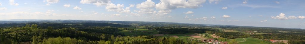 Aussicht vom Altenbergturm 2 by ThiemoF